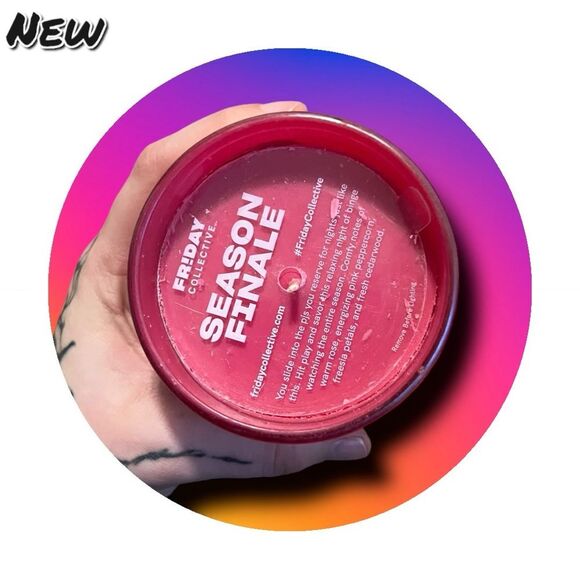New FR!DAY COLLECTIVE “Season Finale” Candle – 8oz | Made with Essential Oils - Picture 2 of 4